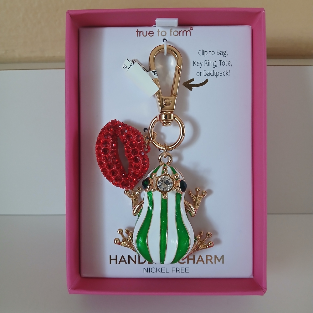 True to Form Frog Prince Bag Charm/Keychain
